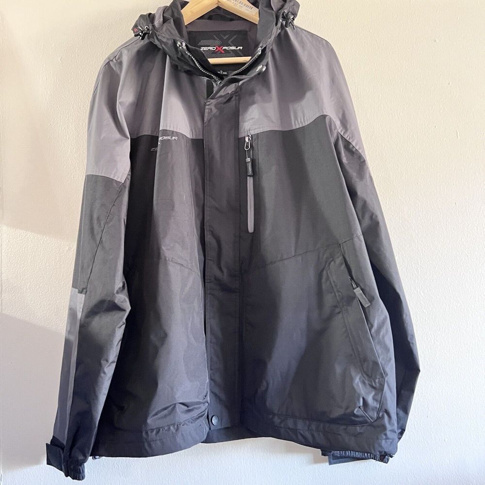 ZEROXPOSUR Men's Jacket  XL Black Evolution Captured